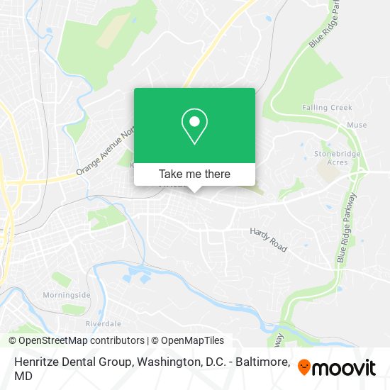 Mapa de Henritze Dental Group