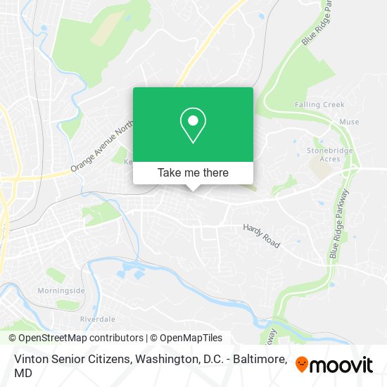 Mapa de Vinton Senior Citizens