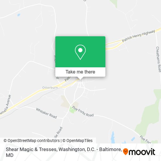 Shear Magic & Tresses map