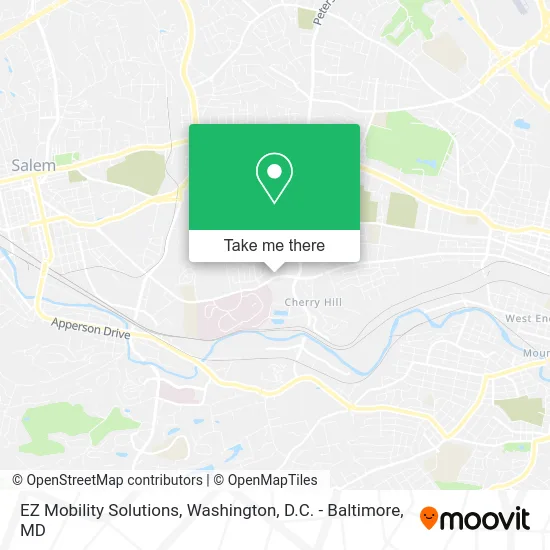 EZ Mobility Solutions map