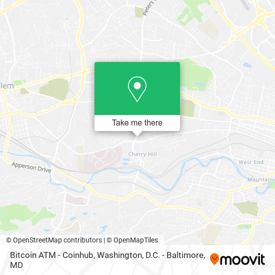 Bitcoin ATM - Coinhub map