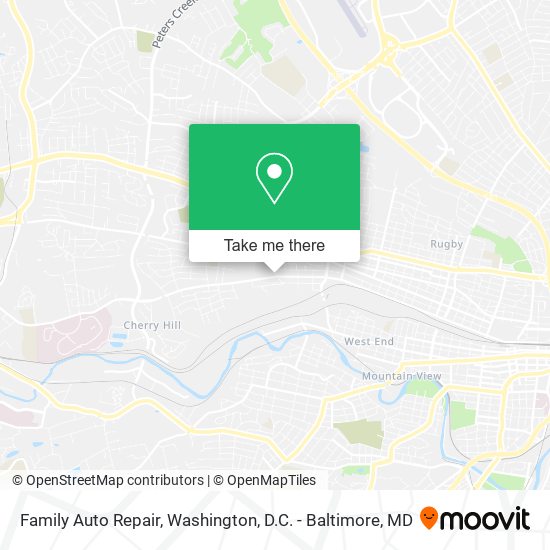 Family Auto Repair map