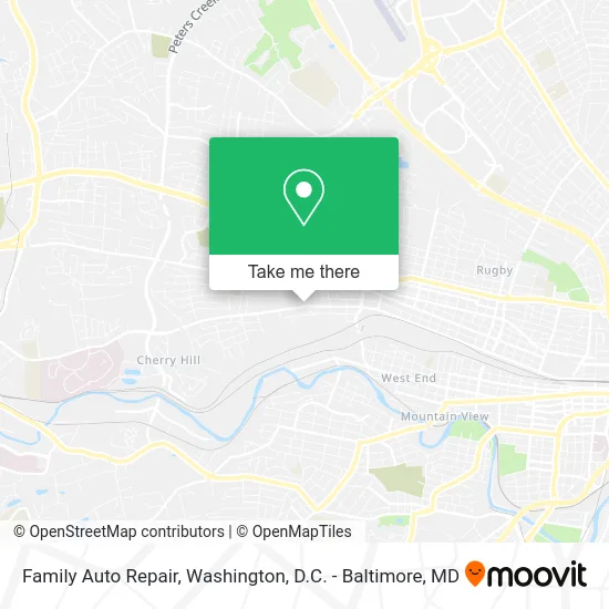 Family Auto Repair map
