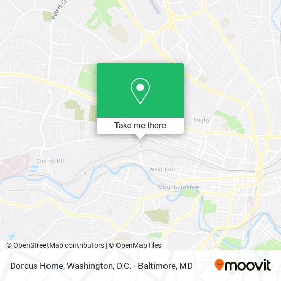 Dorcus Home map