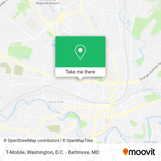 T-Mobile map