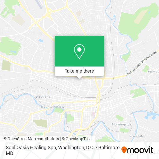 Soul Oasis Healing Spa map
