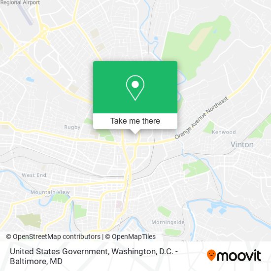 United States Government map