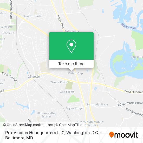 Pro-Visions Headquarters LLC map