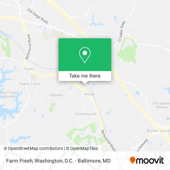 Farm Fresh map
