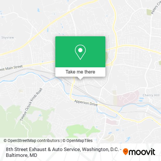 Mapa de 8th Street Exhaust & Auto Service