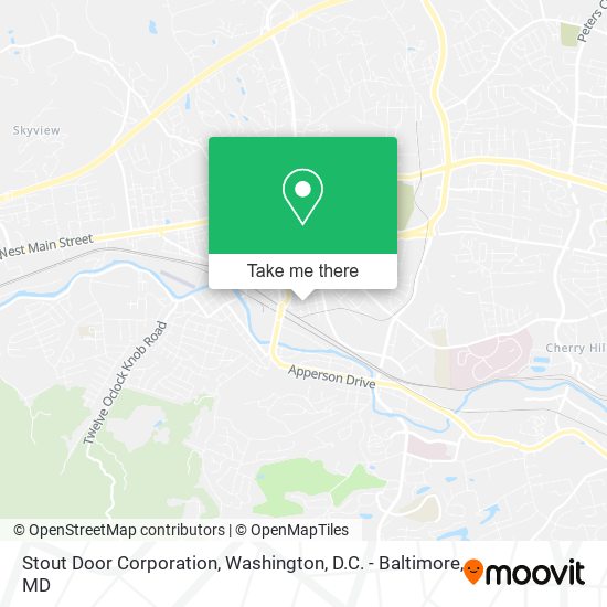 Stout Door Corporation map