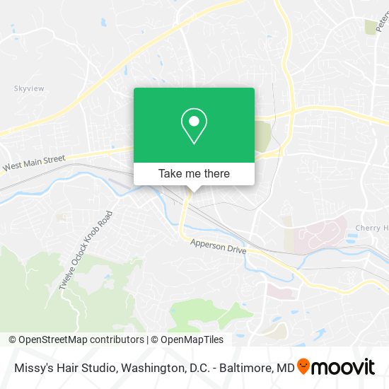 Missy's Hair Studio map