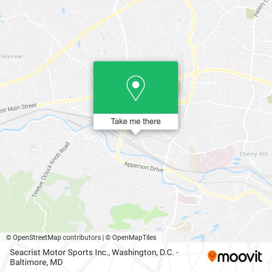 Mapa de Seacrist Motor Sports Inc.