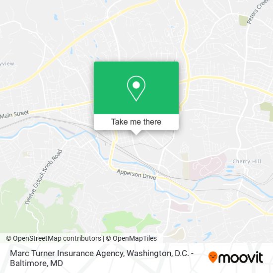 Marc Turner Insurance Agency map