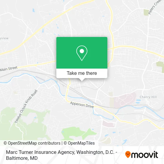 Marc Turner Insurance Agency map