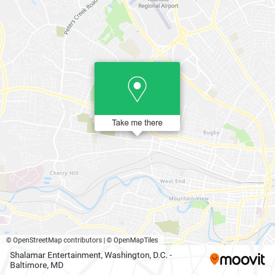 Shalamar Entertainment map