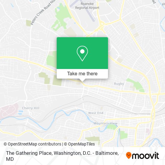 Mapa de The Gathering Place