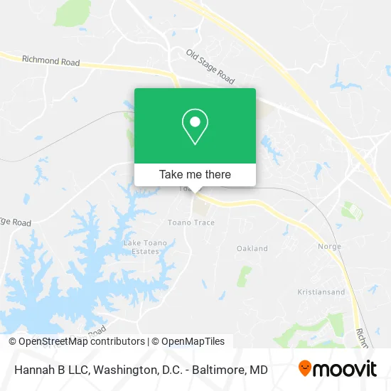 Hannah B LLC map