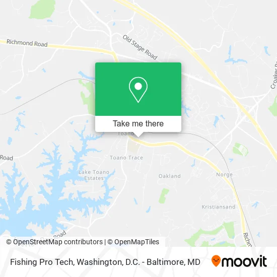 Fishing Pro Tech map