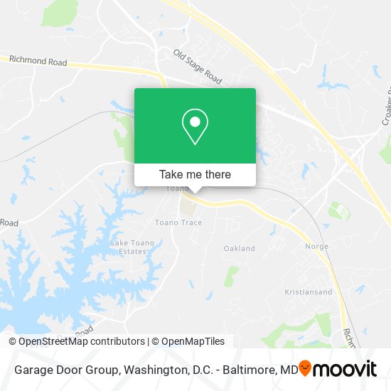 Garage Door Group map