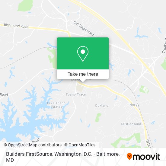 Mapa de Builders FirstSource