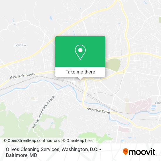 Olives Cleaning Services map