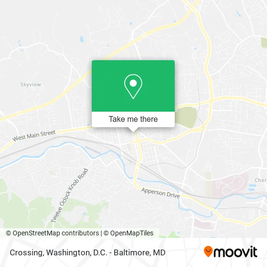 Crossing map