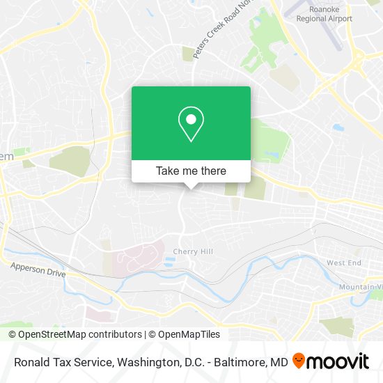 Mapa de Ronald Tax Service