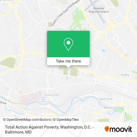 Mapa de Total Action Against Poverty
