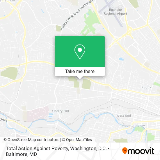 Mapa de Total Action Against Poverty