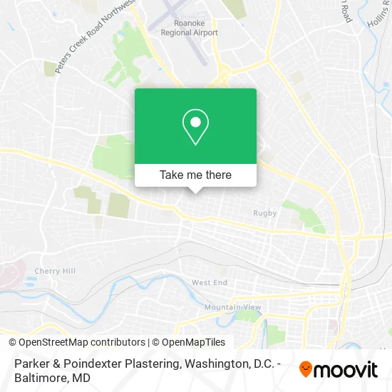 Mapa de Parker & Poindexter Plastering