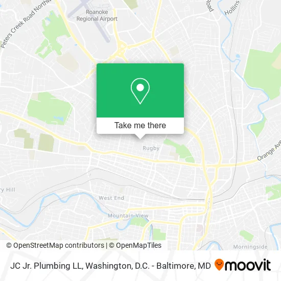 JC Jr. Plumbing LL map