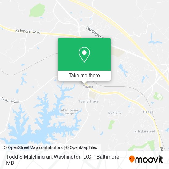 Todd S Mulching an map