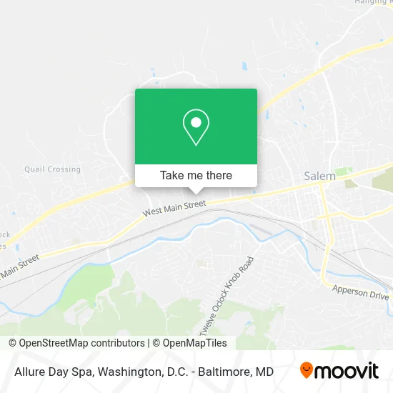 Allure Day Spa map