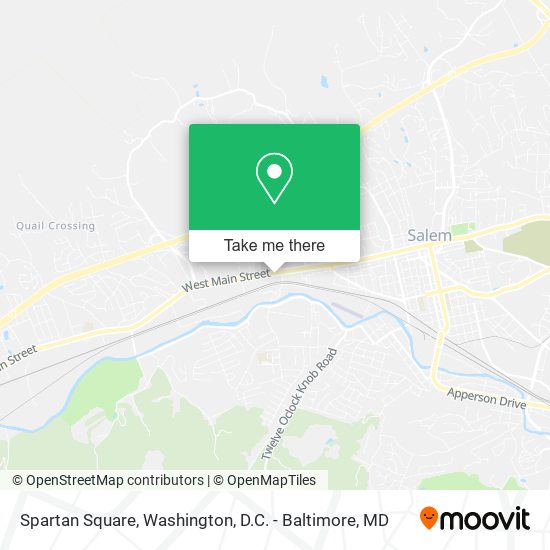 Spartan Square map