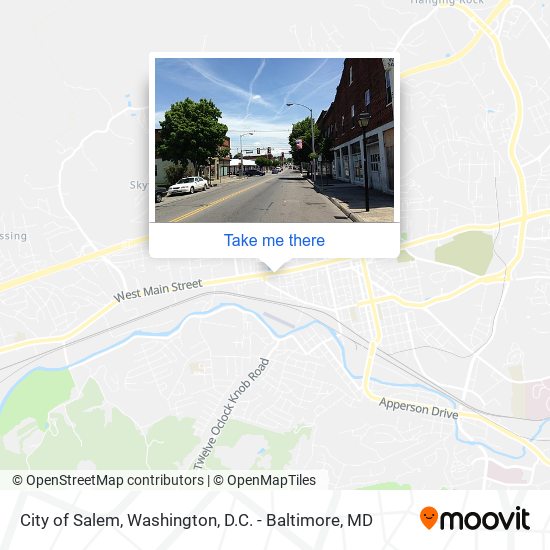 Mapa de City of Salem