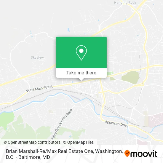 Mapa de Brian Marshall-Re / Max Real Estate One