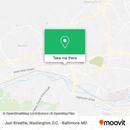 Just Breathe map