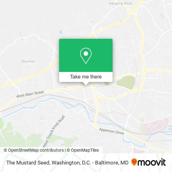 The Mustard Seed map