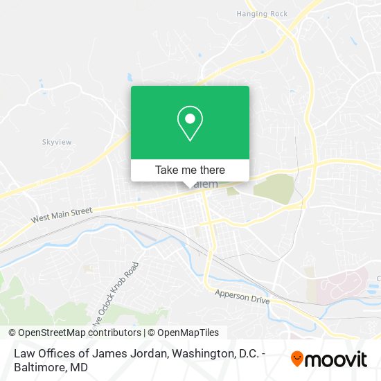 Law Offices of James Jordan map