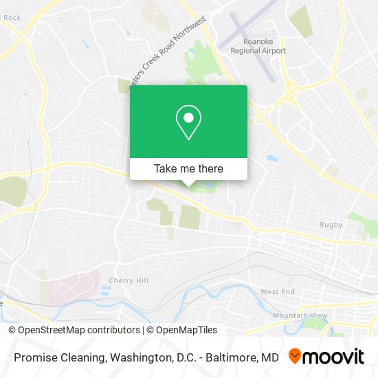 Mapa de Promise Cleaning