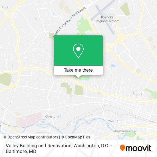 Valley Building and Renovation map