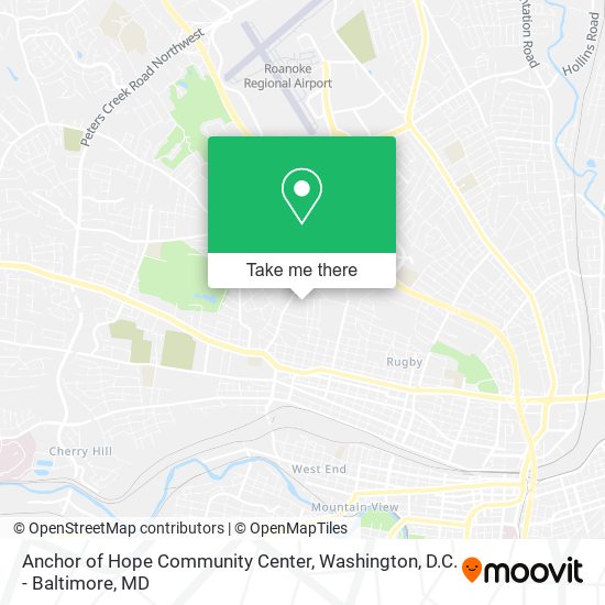Mapa de Anchor of Hope Community Center