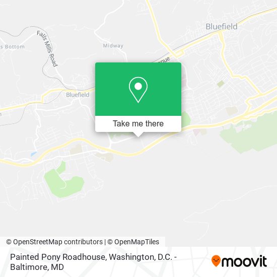 Mapa de Painted Pony Roadhouse