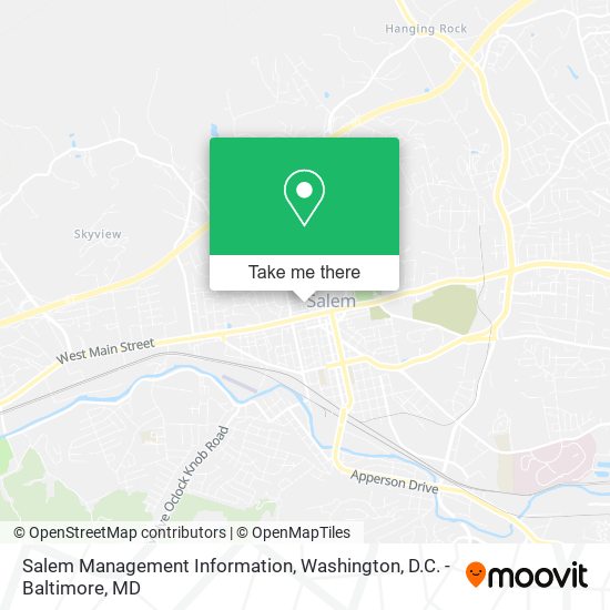 Mapa de Salem Management Information