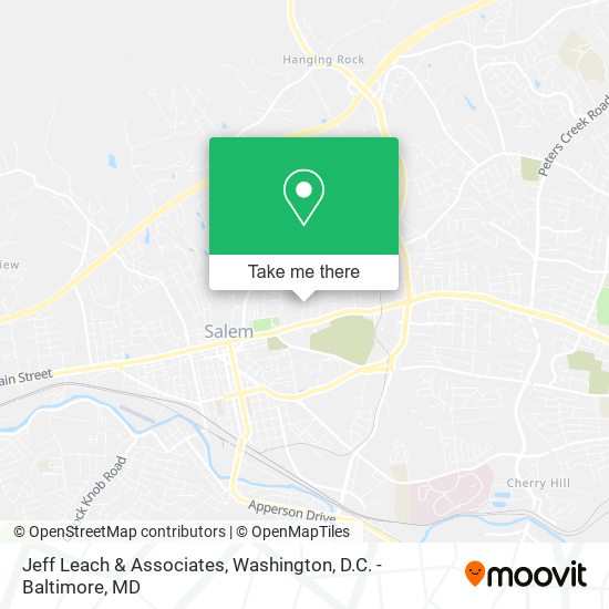 Jeff Leach & Associates map