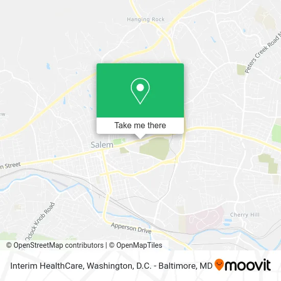 Interim HealthCare map