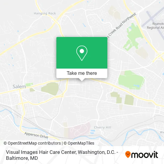 Visual Images Hair Care Center map