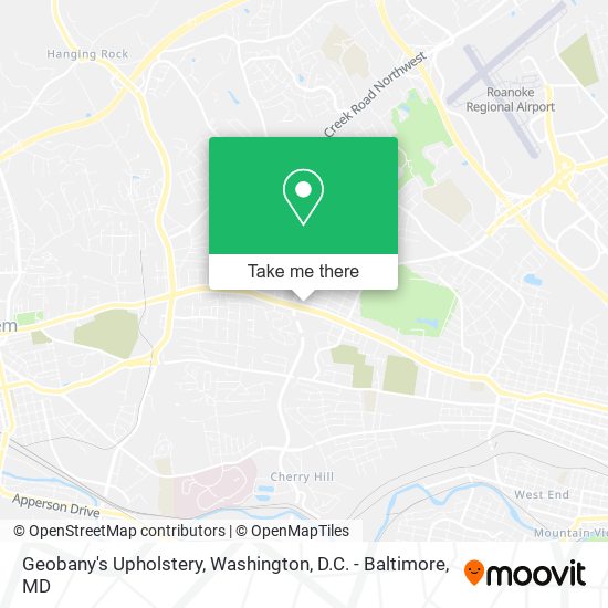 Geobany's Upholstery map