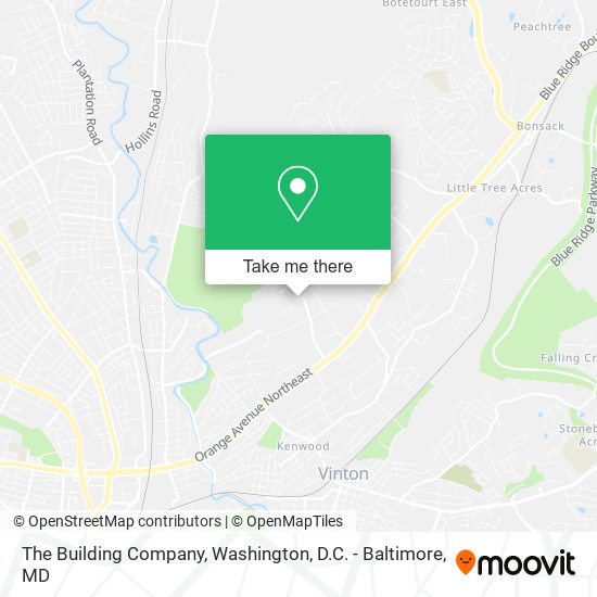 The Building Company map